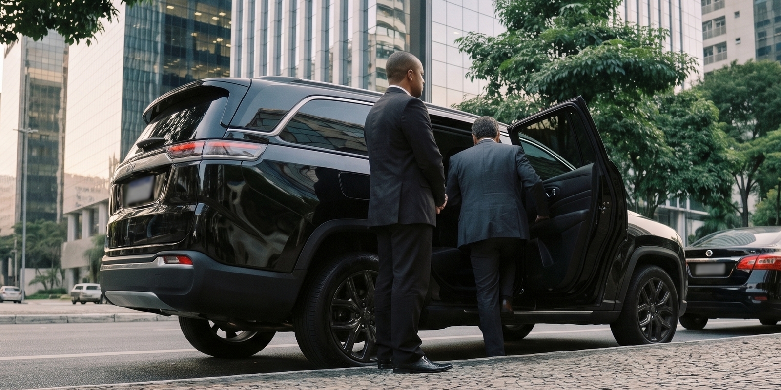 WRio: transporte executivo no RJ com SUV de alto padrão.