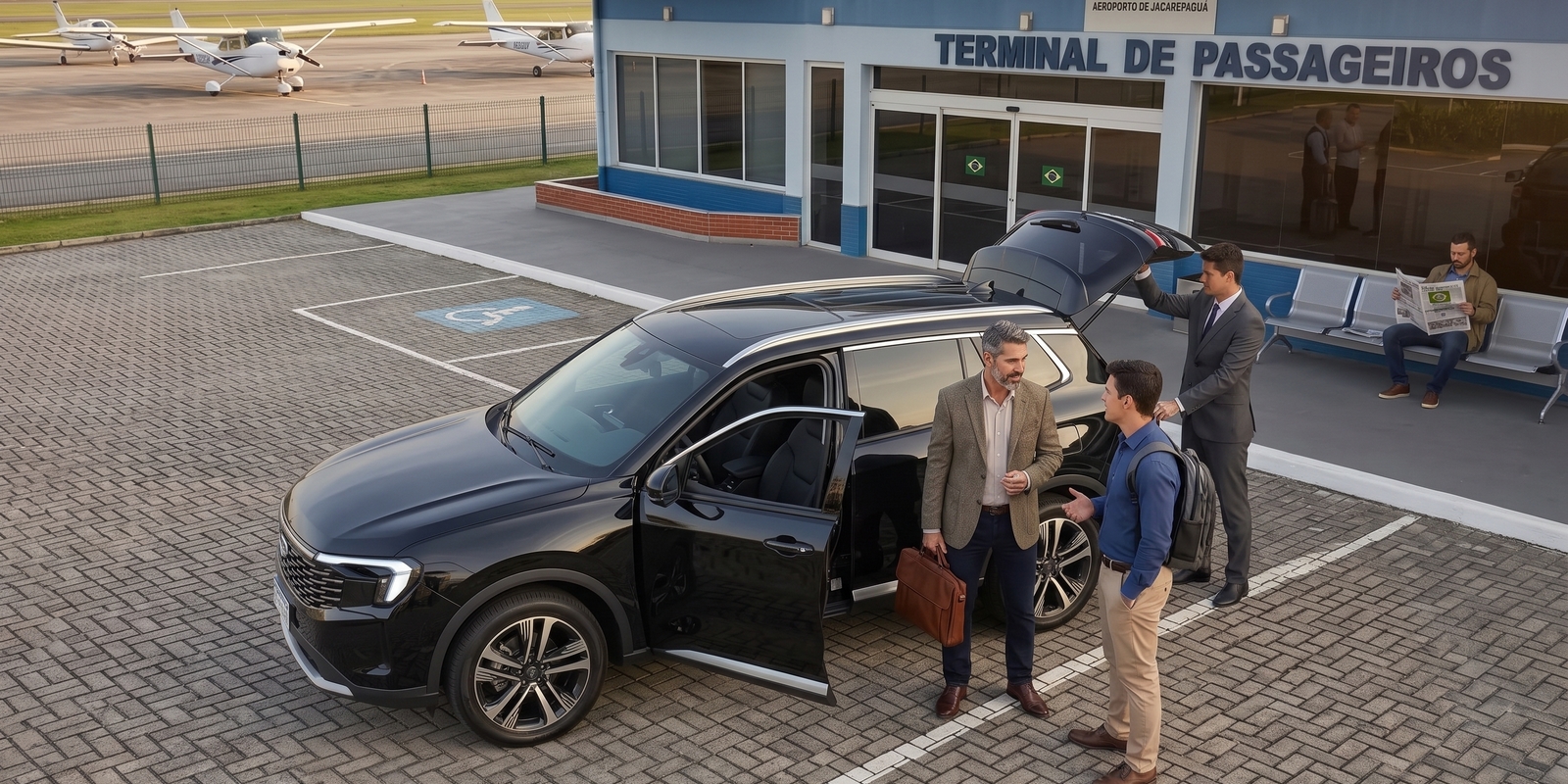 Transfer blindado para o Aeroporto de Jacarepaguá, no Rio de Janeiro. Transfer blindado para o Aeroporto de Jacarepaguá, no Rio de Janeiro.